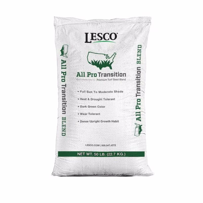 SEED - LESCO - All Pro Transition Tall Fescue Seed Blend (50 lb. Bag). Call for Pricing.