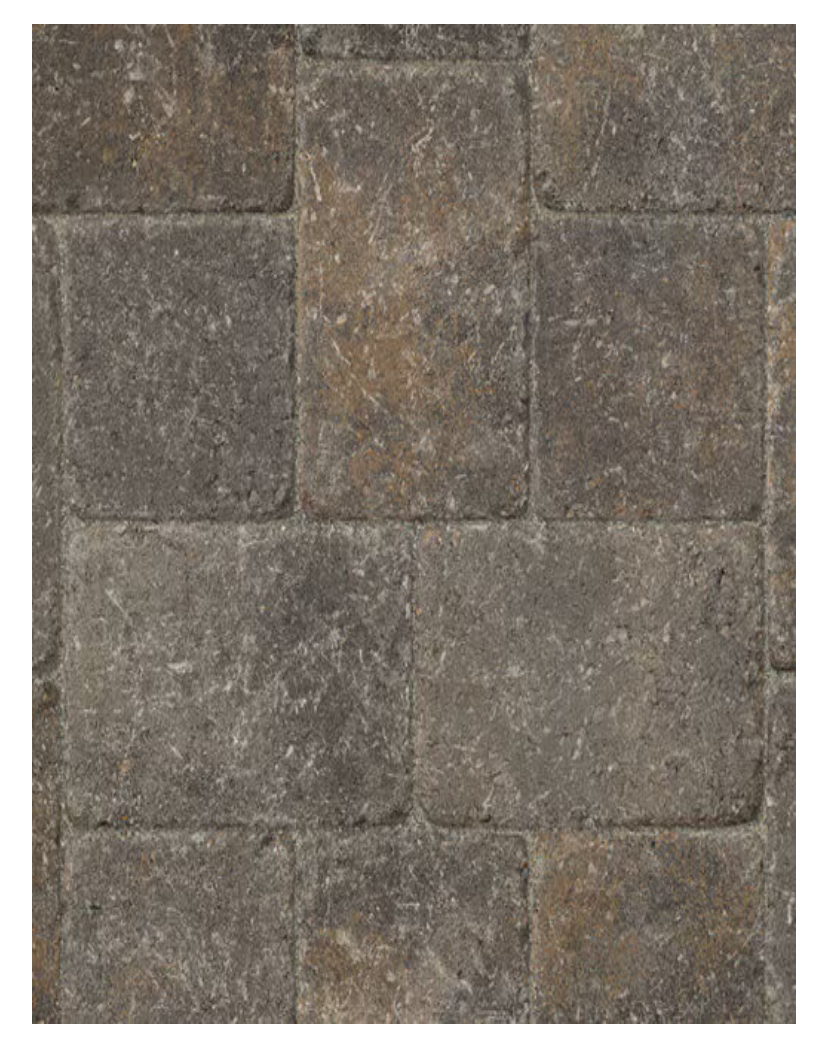 Belgard &quot;DUBLIN COBBLE PAVER&quot; 3 pc. &quot;ARDENNES GREY 60mm&quot; (128 sq. ft/pallet). Call for Pricing.