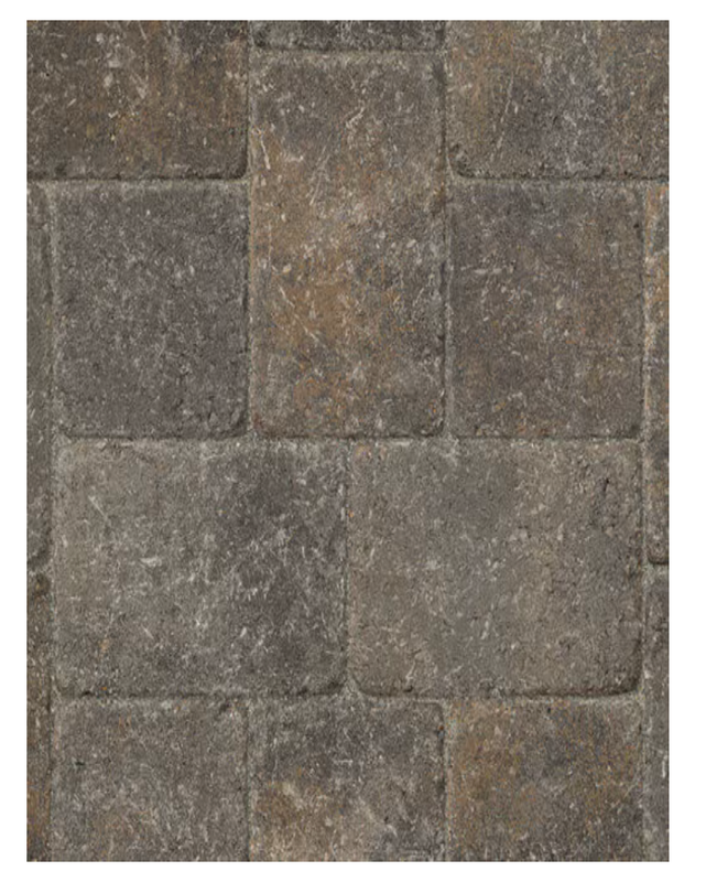 Belgard &quot;DUBLIN COBBLE PAVER&quot; 3 pc. &quot;ARDENNES GREY 60mm&quot; (128 sq. ft/pallet). Call for Pricing.