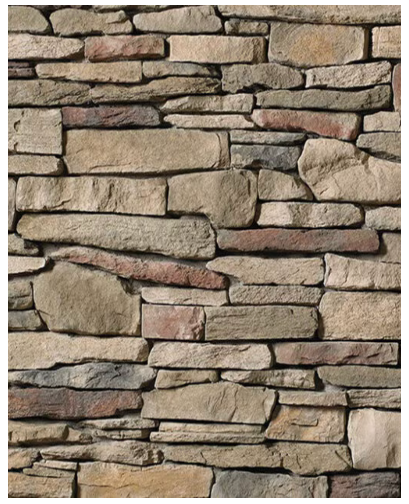 Cultured Stone Southern Ledgestone Handi Pak FLATS Chardonnay (10.5 sq. ft./Box). Call for Pricing.