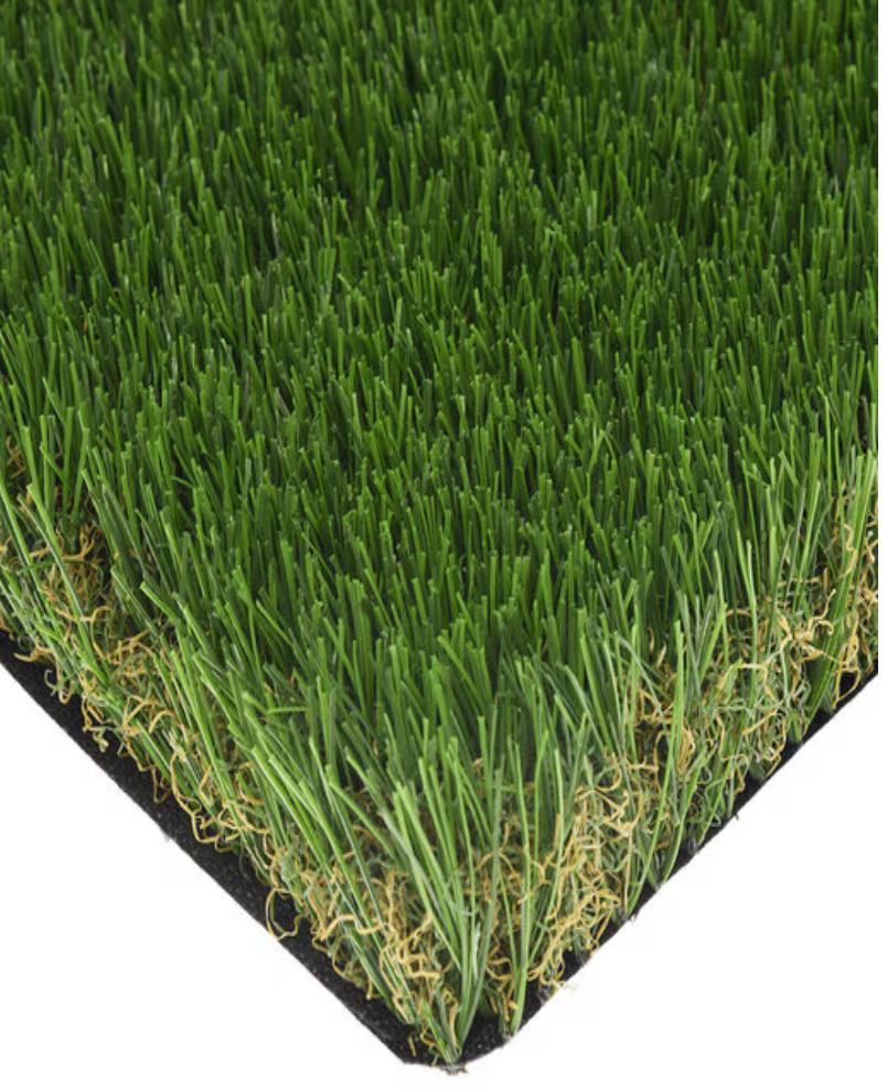 TURF - Pro-Trade KENTUCKY BLUEGRASS PROFESSIONAL Synthetic Turf 83 oz. Face Weight 1.75&quot;/109 oz. Total Weight 1.5&quot; EMERALD/LIME Blades - Green/Brown Thatching (PER SQ FT). Call for Pricing.