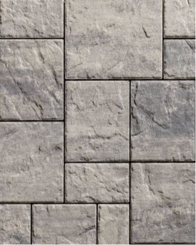 Techo-Bloc BLU 60 SLAB SLATE SMOOTH SHALE GREY 60 mm (116.82 sq ft/pallet. Call for Pricing.
