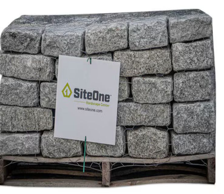 Granite COBBLESTONE Gray Jumbo 4 in. x 7 in. x 10 in. Call for Pricing.