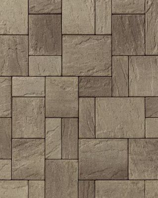 Techo-Bloc EVA PAVER SLATE CHESTNUT BROWN  (132.48 sq ft/pallet). Call for Pricing.