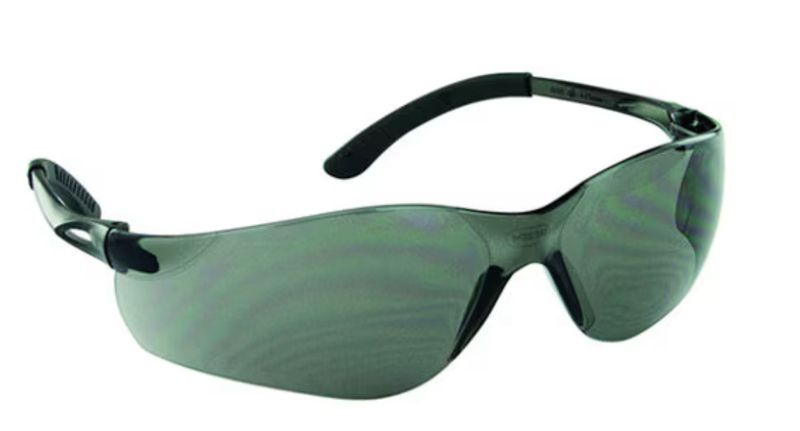 SAFETY GLASSES - NSX Turbo Black Gray Lens (Meets ANSI Z87.1 - 2015). Call for Pricing.