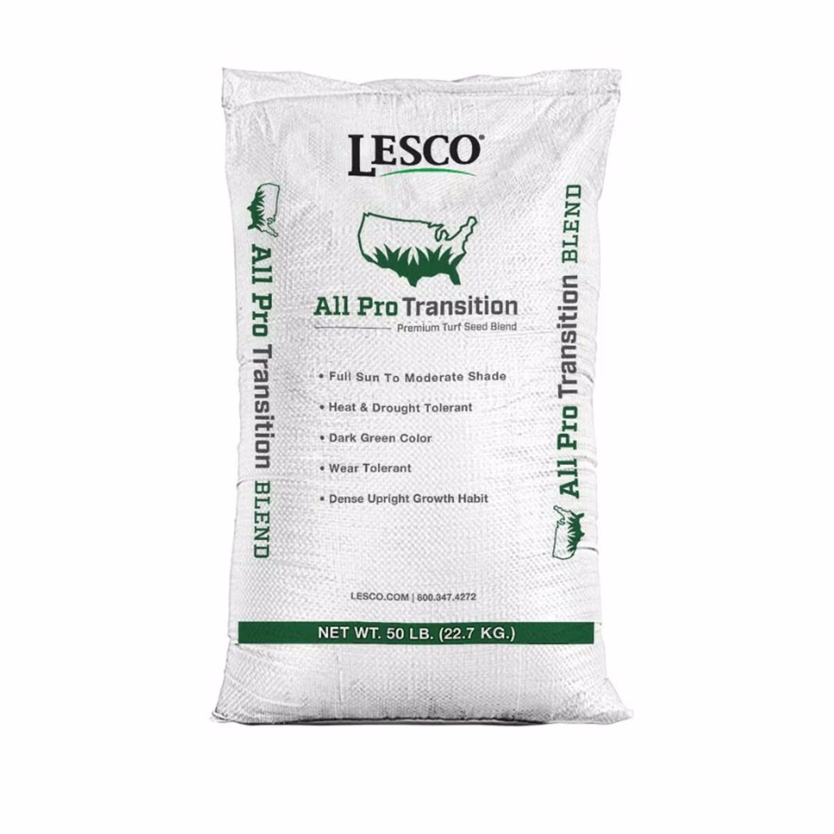 SEED - LESCO - All Pro Transition Tall Fescue Seed Blend (50 lb. Bag). Call for Pricing.
