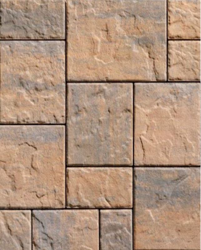 Techo-Bloc BLU 60 SLAB SLATE CHAMPLAIN GREY 60 mm (116.82 sq ft/pallet). Call for Pricing.