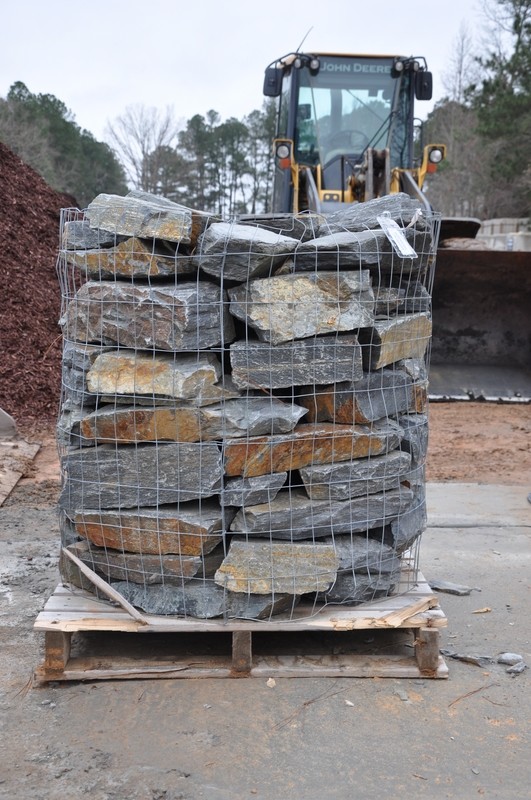 Building Stone = THICK Wall Stone (Palletized 1 Ton). Call for Pricing.