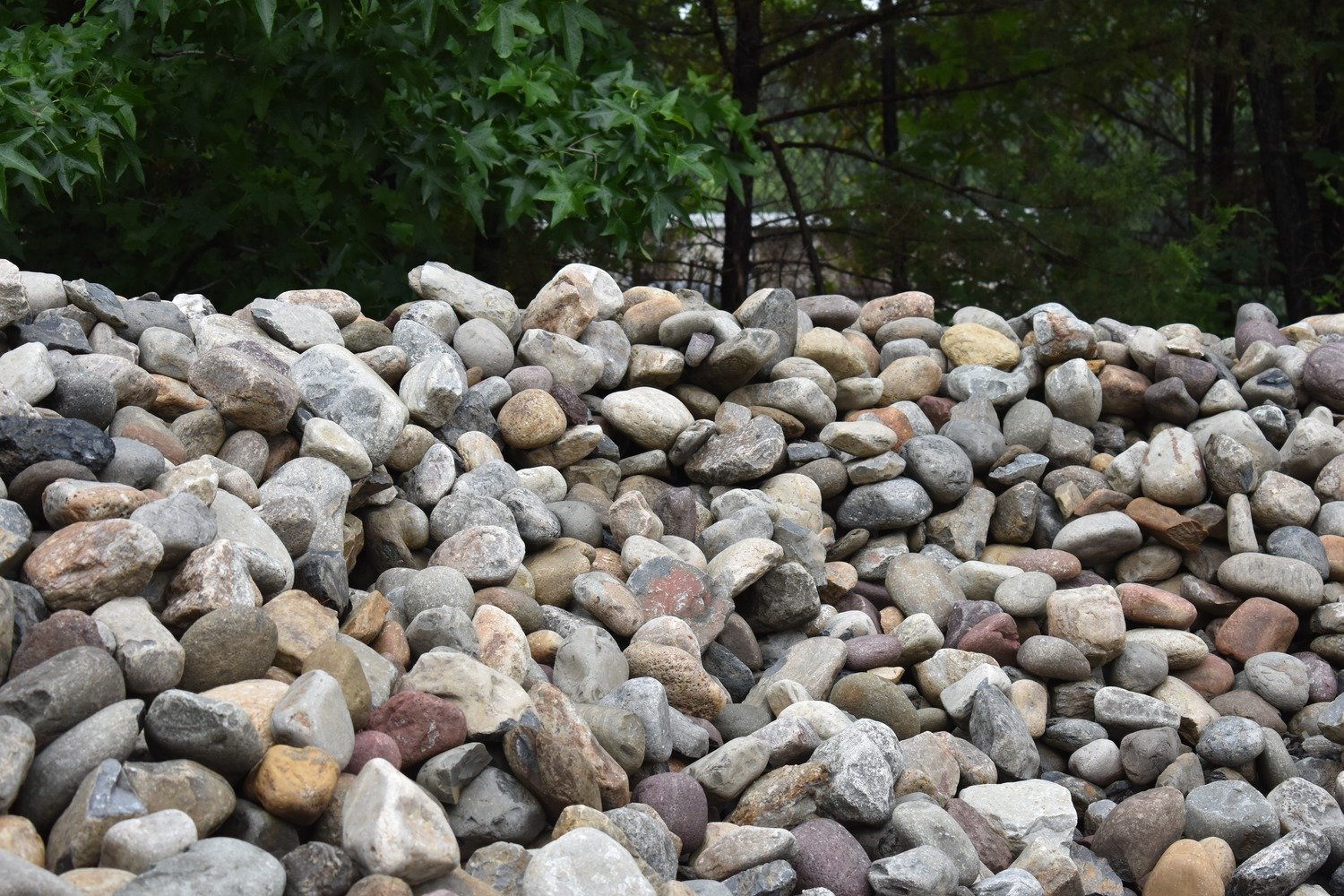 Pennsylvania Blend 3-5" River Rock BULK (aka DELAWARE)