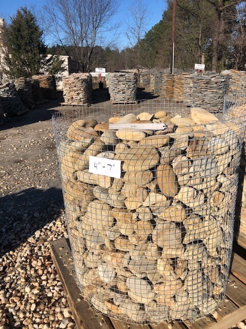 PALLETIZED River Rock TENNESSEE Rounds Medium 4" to 7"