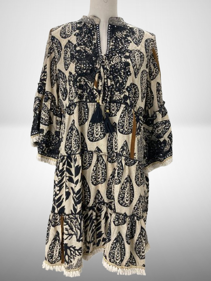 Vestido Argan mangas