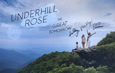 Signed The Great Tomorrow tour poster