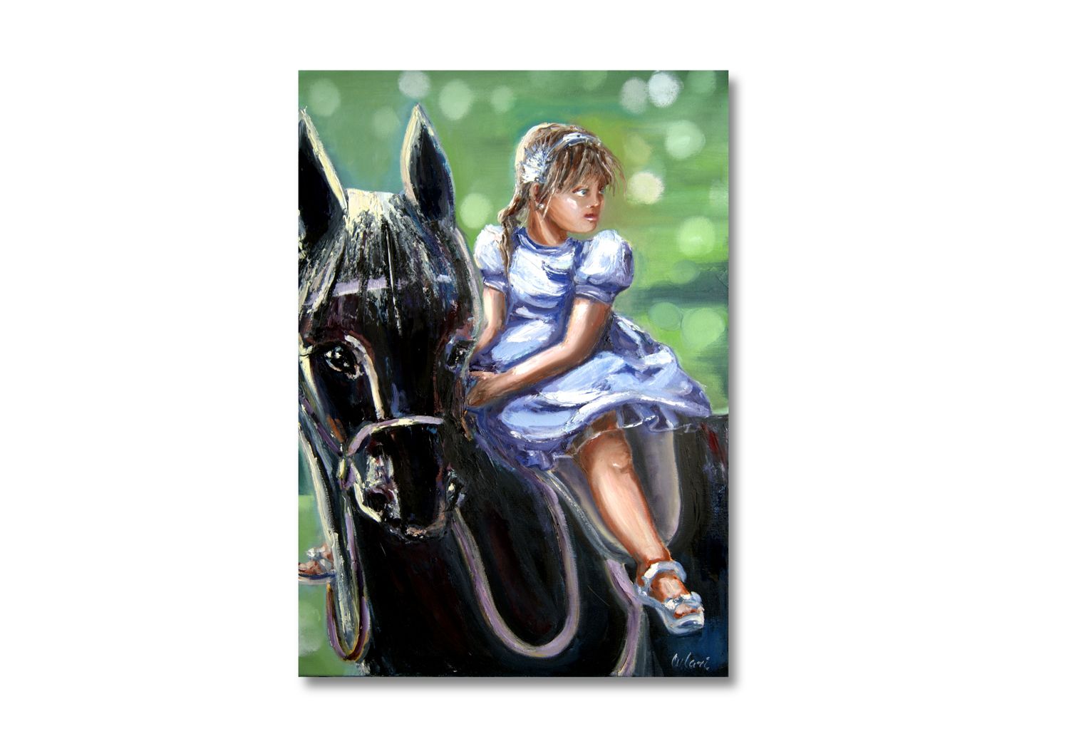 „Mädchen auf dem Pferd“