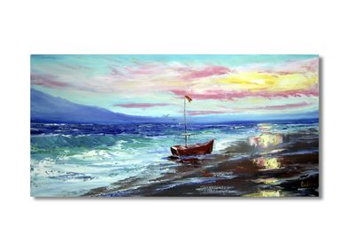​„Ruderboot am Ufer“