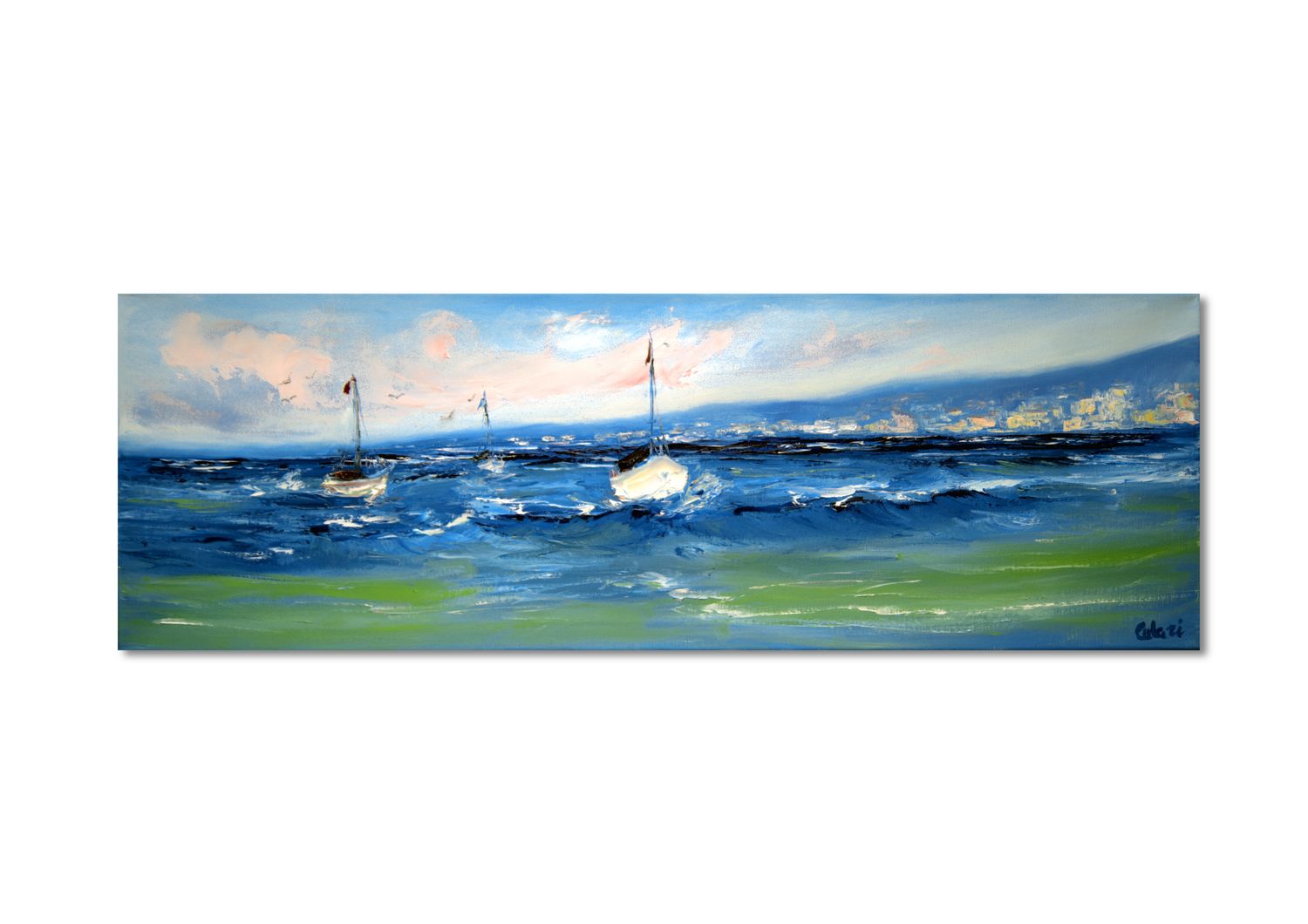 ​„Meer und Segelschiffe“