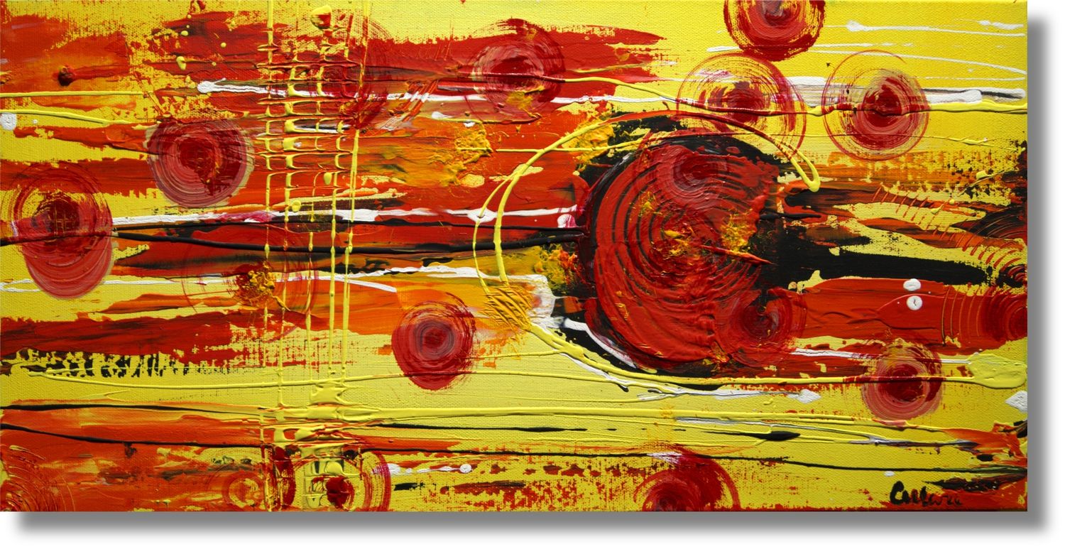 Colors of Imagination - High-Quality Abstract Painting on Canvas