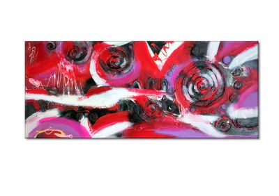 Kreise und Linien der Fantasie - Kunstvolle Leinwandbilder mit beeindruckender Tiefe
