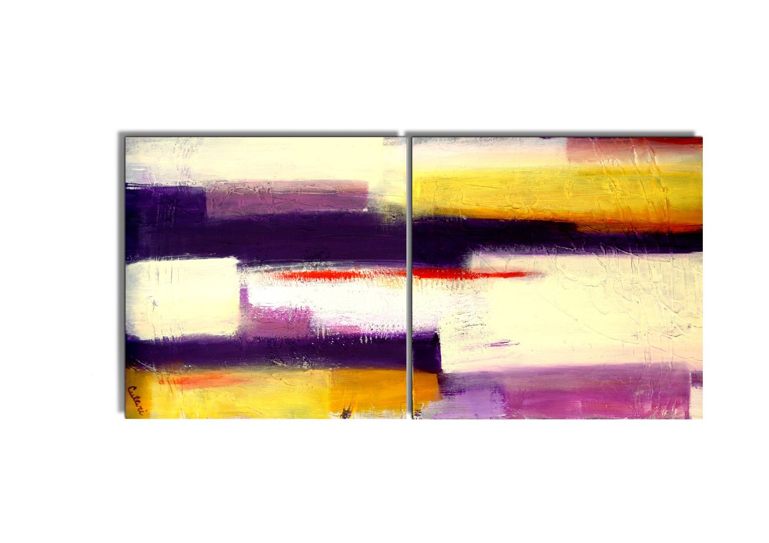 Abstract Harmony - Artistic Freedom in Expressive Colors