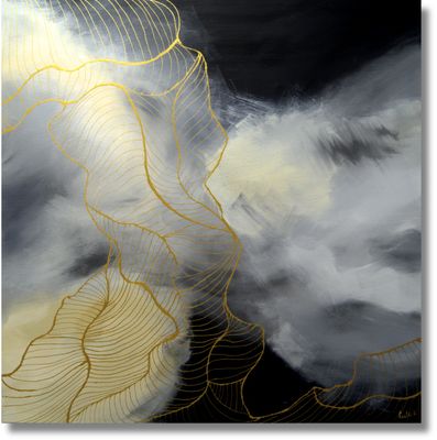  Abstrakte Verbindungen - Exklusive Acryllmalerei in abstraktem Stil