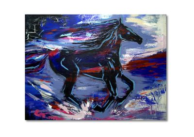 Pferd in Bewegung