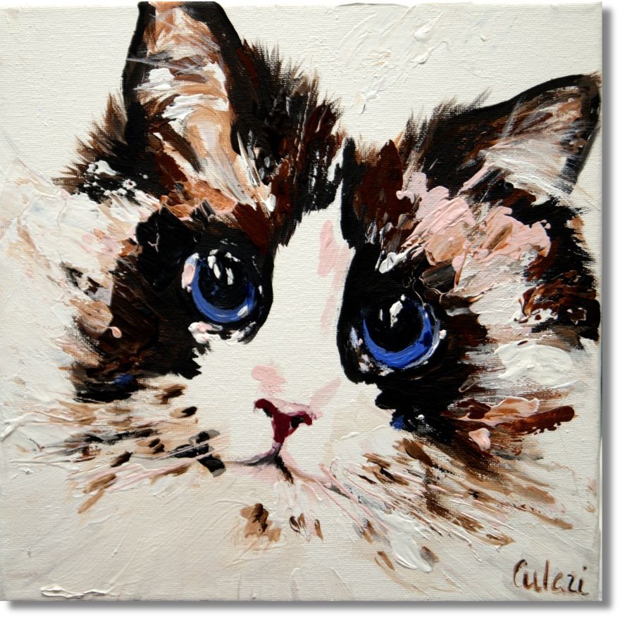 ​„Katze – Geheimnisvolle Abstraktion“
