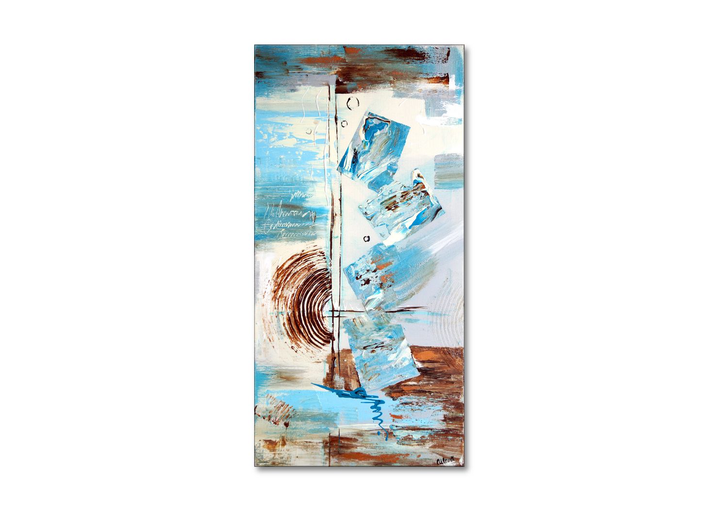 Cosmic Harmony - Colorful Abstract Paintings with Texture