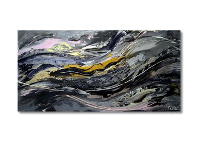 Flowing Abstraction - Modern Acrylic Painting