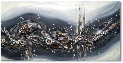 Structural Harmony - Inspiring Abstract Art for Your Ambience