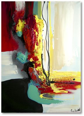 Organic Structures - Dynamic Abstract Art for Loft &amp; Office