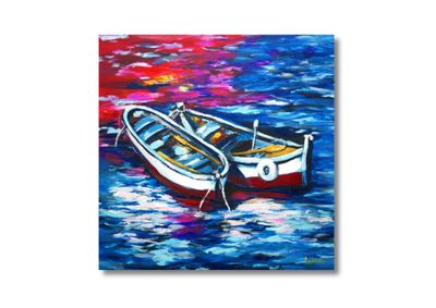 “Rowboats – Movement on a Calm Sea”
