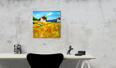 &quot;Two Houses in the Field – A Place of Tranquility and Connection&quot;