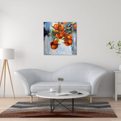 &quot;Oranges on the Branch – Fruity Harmony in Color&quot;