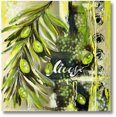 ​„Oliven am Ast – Ruhe der Natur im Detail“