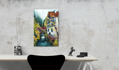 Lonely House by the Black Forest River – Serenity in the Flow of Nature