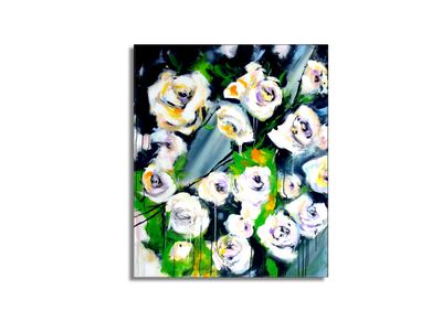 ​Rosen – Acrylgemälde von Larissa Chupakhina (Culari)