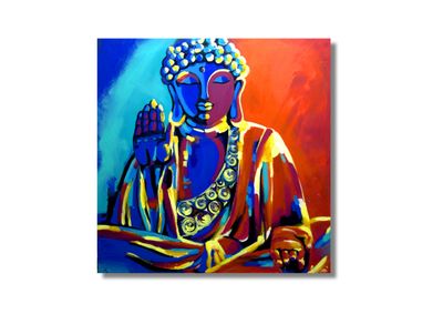 Buddha – Serenity and Strength | Modern Unique Piece in Abstract Style