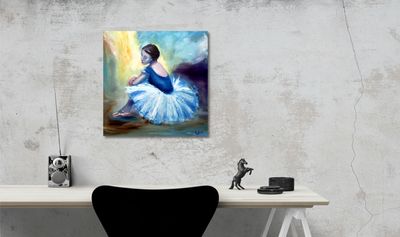 Dancer – Modern Impressionist Oil Painting | Original Art by Larissa Chupakhina