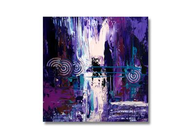 Modern Abstract Painting – Original Acrylic Artwork on Canvas | 50 x 50 cm Unique Piece by Larissa Chupakhina