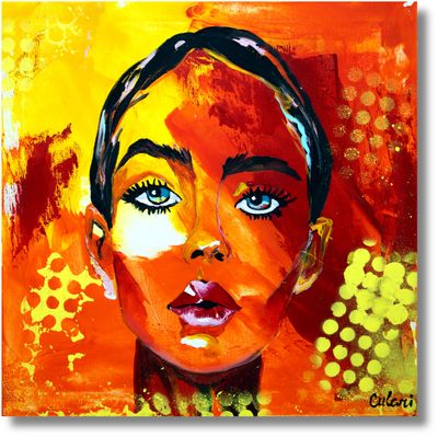 “Personal Art Moment – Portrait on Canvas”