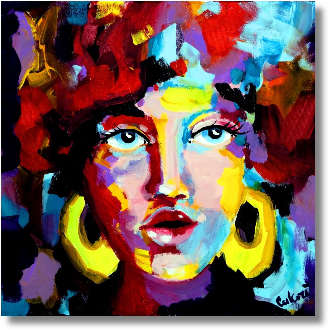 “Personal Art Moment – Portrait on Canvas”