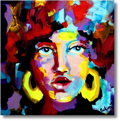 “Personal Art Moment – Portrait on Canvas”