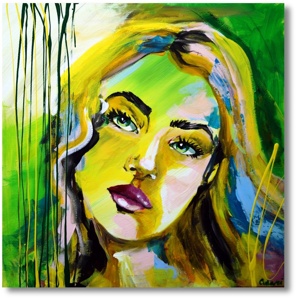 “Personal Art Moment – Portrait on Canvas”