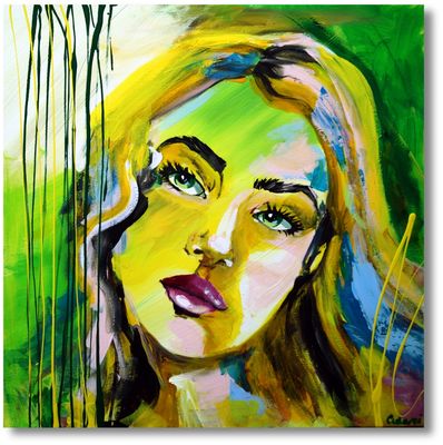 “Personal Art Moment – Portrait on Canvas”