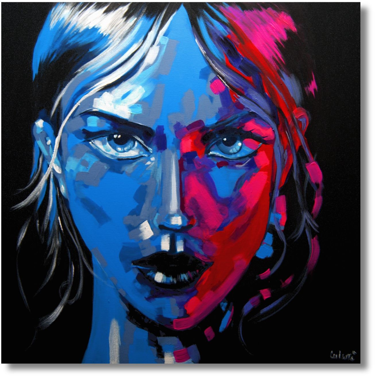 “Personal Art Moment – Portrait on Canvas”