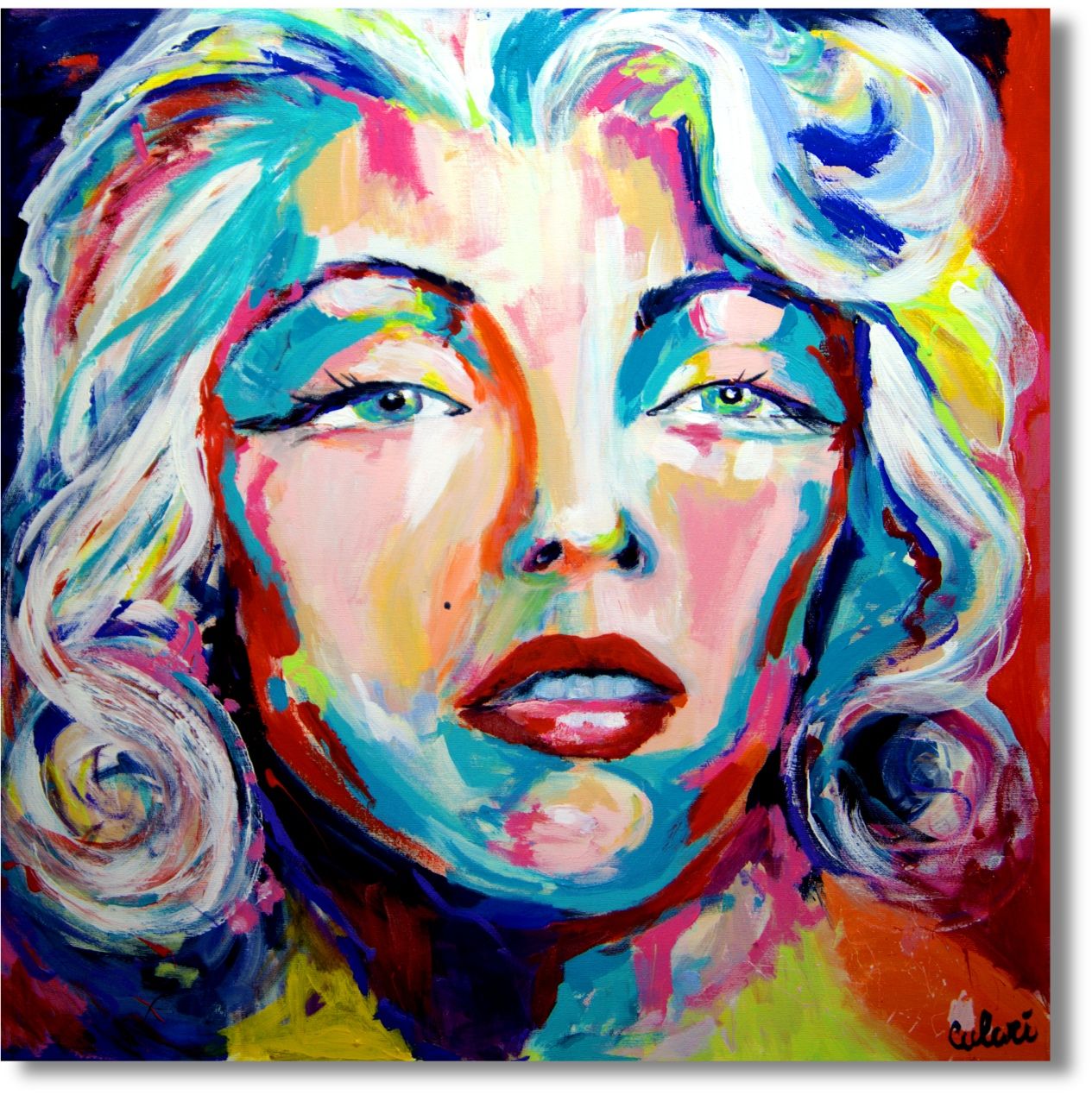 “Personal Art Moment – Portrait on Canvas”
