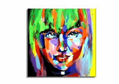 „Persönlicher Kunstmoment – Porträt auf Leinwand“
