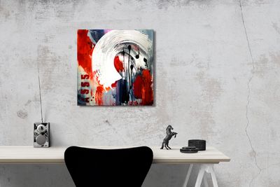 Abstrakte Kunst Kunstdruck auf Leinwand – Farben, Formen &amp; Emotionen