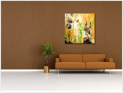 Abstrakte Kunst Kunstdruck auf Leinwand – Farben, Formen &amp; Emotionen
