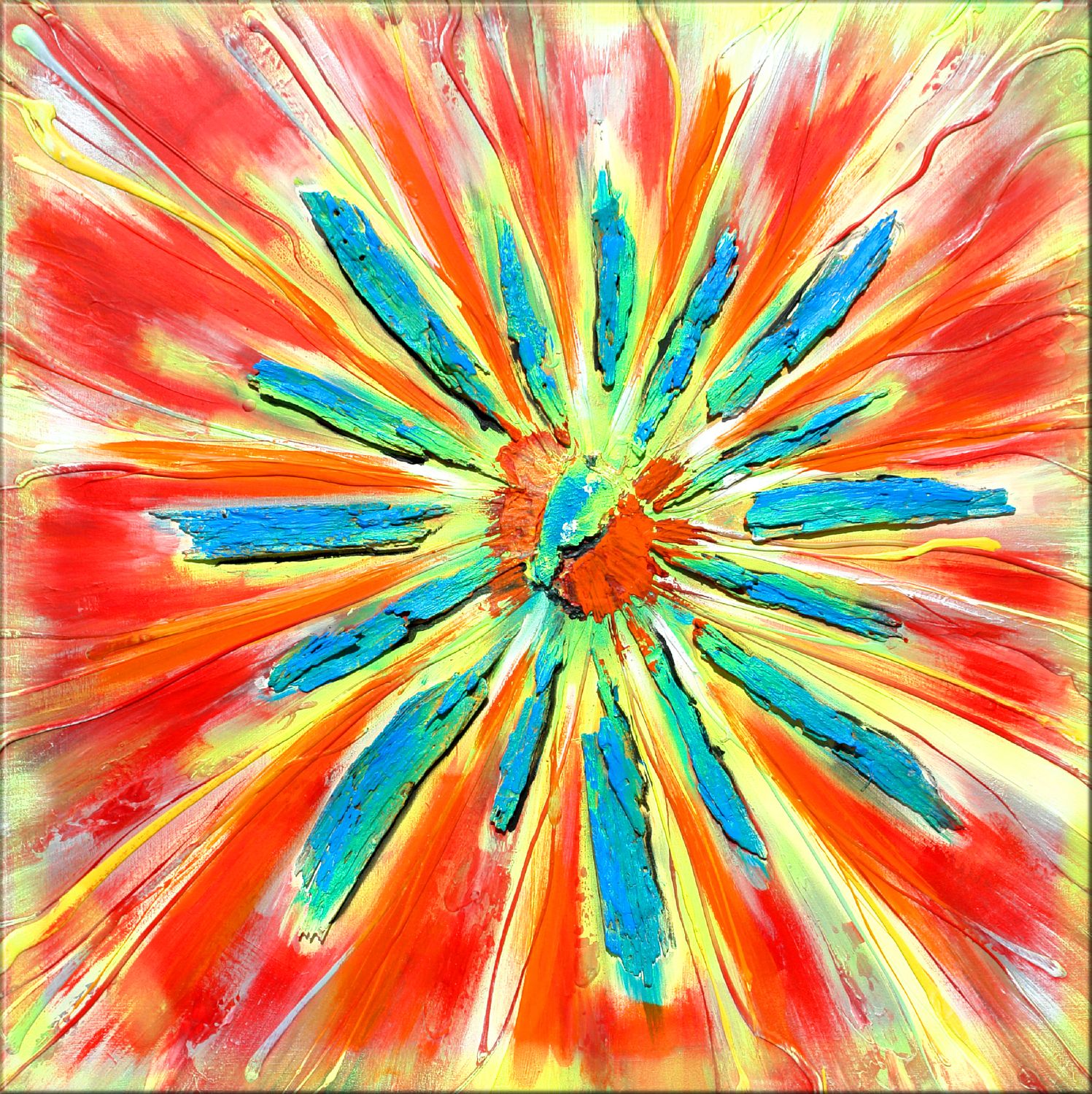 Abstract Art Art print on Canvas – Colors, Shapes &amp; Emotions