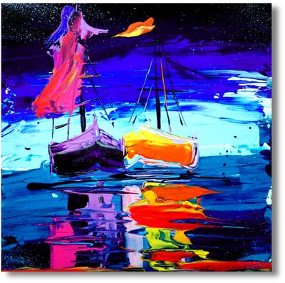 Modern Art on Canvas – Color, Movement &amp; Emotion